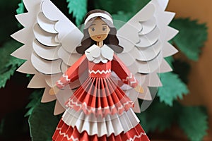 Paper Christmas Angel