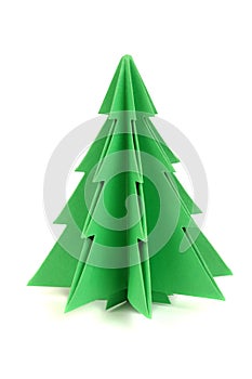 Paper christmas tree