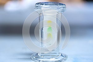 Paper chromatography is an analytical method used to separate colored chemicals or substances