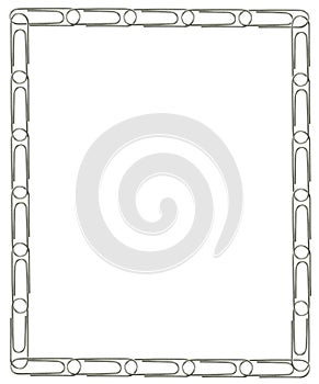 Paper clip background