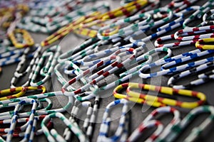 Paper clip background