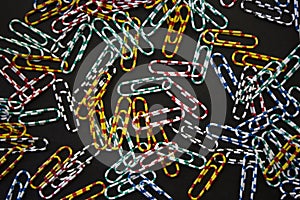 Paper clip background