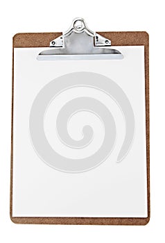 Paper clip board photo