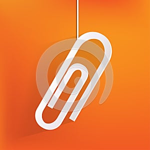 Paper clip icon