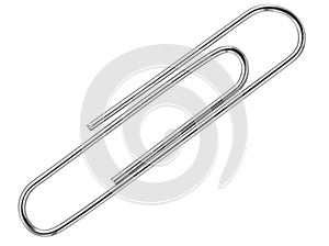 Paper Clip isolated photo