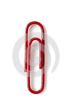 Paper clip isolated