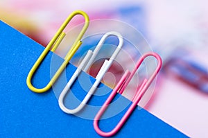 Paper clips photo