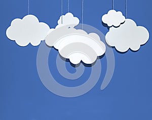 Cloud simple concept ideas minimalist