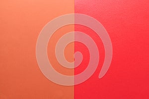 Paper color orange and red abstract background.