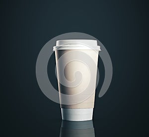 Paper cup of coffee