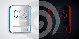 Paper cut Books about programming icon isolated on grey and black background. Programming language concept. PHP, CSS