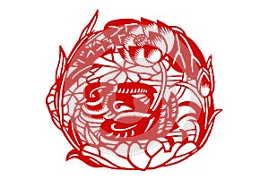 Paper cut for wedding