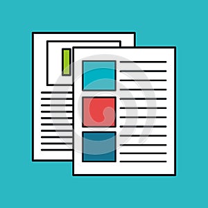 paper documents file icon