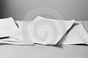 paper documents and papers on the tablepaper documents and papers on the tablebusiness documents on the white table background