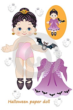 Paper doll a toy for girls or a collection