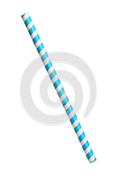 Paper drinking straw photo