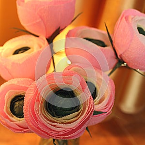 Paper flowers. Handmade flowers