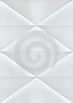 Paper folded in triangles, seamless pattern