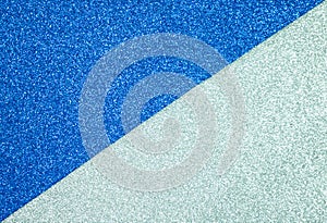 Paper Glitter blue and silver texture for background or card