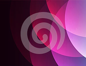 Paper layer circle abstract background. Curves and lines use for banner, cover, poster, wallpaper, design with space for text