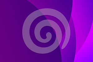 Paper layer circle purple abstract background. Curves and lines use for banner cover poster wallpaper design with space for text.