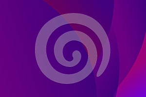 Paper layer circle purple abstract background. Curves and lines use for banner cover poster wallpaper design with space for text.