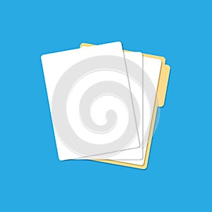 Paper lists folder