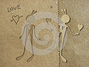Paper in love