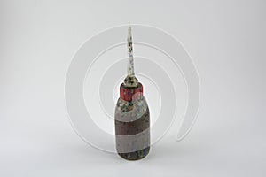 Paper marbling tools , ox gall , tragacanth, drip