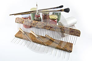 Paper marbling tools