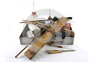 Paper marbling tools