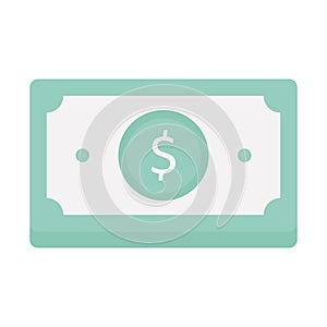 Paper moneyflat vector icon which can easily modify or edit