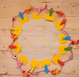 Paper note background