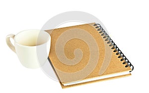 Paper notebook front cover
