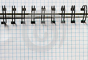 Emoty paper notebook