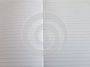 Paper notebook sheets empty blank squared lines spiral office page