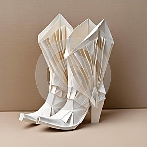 Paper Pardners: A Folded Representation of the Wild West