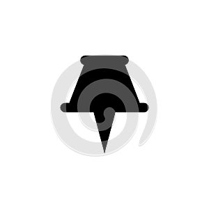 Paper Pin Icon Design Vector Template