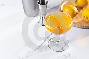 Paper plane cocktail