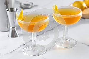 Paper plane cocktail