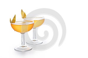 Paper plane cocktail