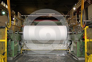 Paper and pulp mill photo