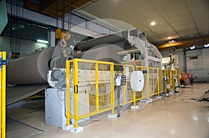 Paper and pulp mill - Fourdrinier machine