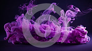 paper purple flames