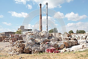 Paper recycle plant