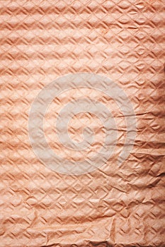 Paper with rhombus pattern