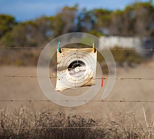 Paper Rifle Target