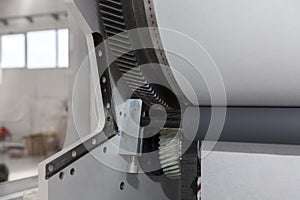 Paper rolling machine