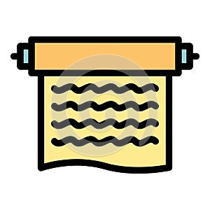 Paper speech icon vector flat