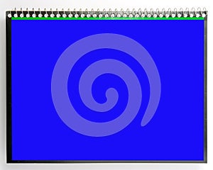 Paper spiral notebook